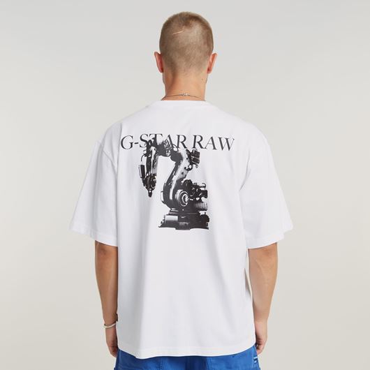 Снимка на G-STAR RAW MEN'S INDUSTRY BACK GR BOXY T-SHIRT