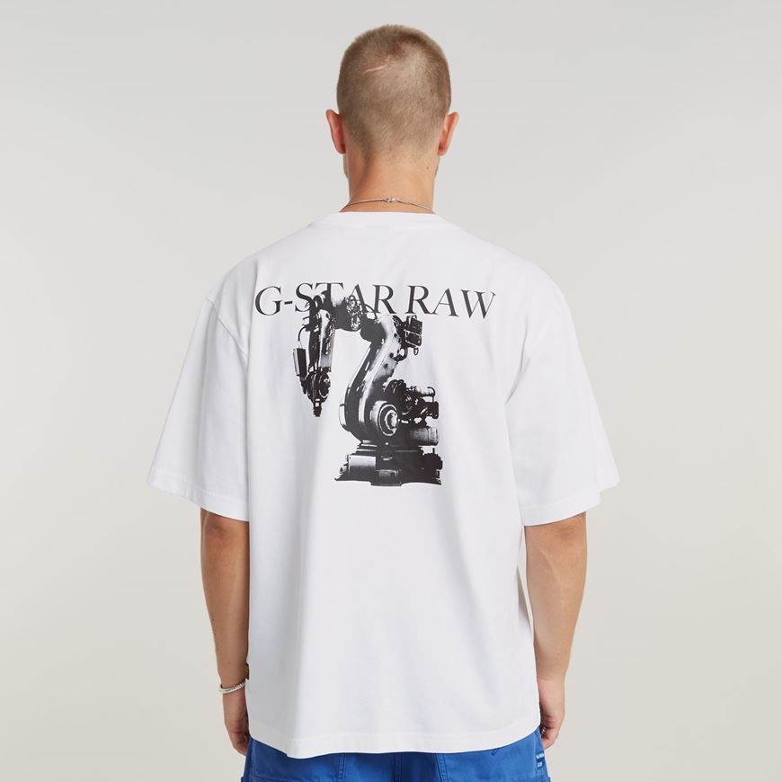 Снимка на G-STAR RAW MEN'S INDUSTRY BACK GR BOXY T-SHIRT