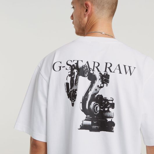 Снимка на G-STAR RAW MEN'S INDUSTRY BACK GR BOXY T-SHIRT