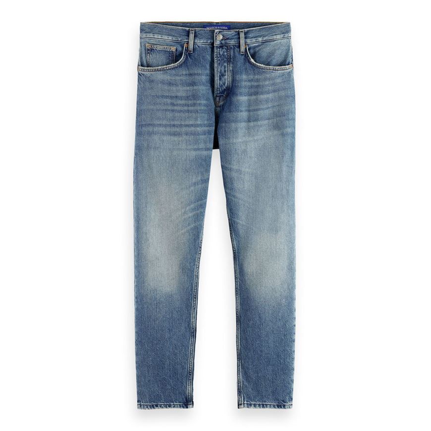 Снимка на SCOTCH&SODA MEN'S DEAN LOOSE TAPERED JEAN - BLUE NIGHTS