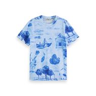 Снимка на SCOTCH&SODA WOMEN'S PRINTED REGULAR FIT T-SHIRT