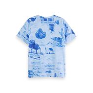 Снимка на SCOTCH&SODA WOMEN'S PRINTED REGULAR FIT T-SHIRT