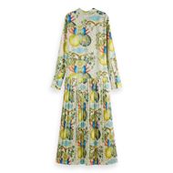 Снимка на SCOTCH&SODA WOMEN'S MAXI PLEATED DRESS EMBASSY PRINT