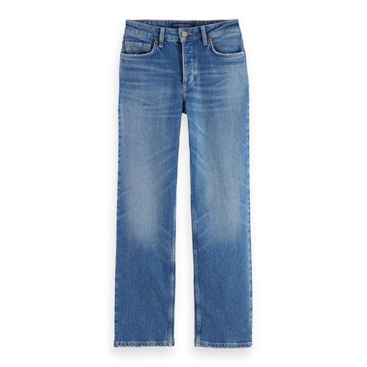 Снимка на SCOTCH&SODA WOMEN'S THE SKY STRAIGHT JEANS —  BLUE DREAM