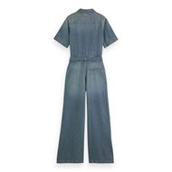 Снимка на SCOTCH&SODA WOMEN'S WASHED DENIM WORKWEAR JUMPSUIT