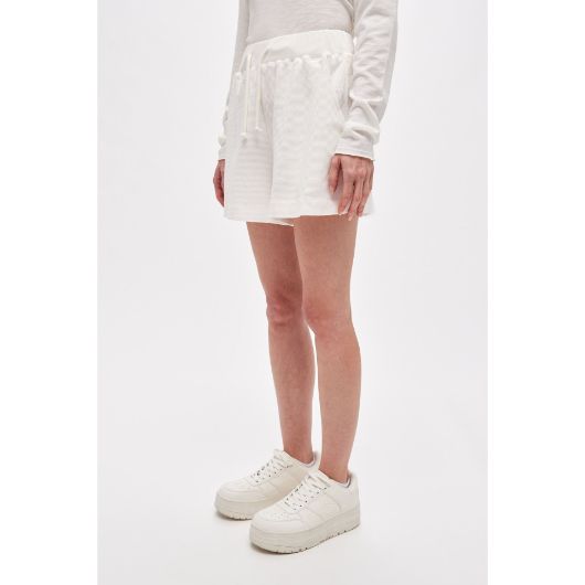 Снимка на DIRTY LAUNDRY WOMEN'S WAFFLE SWEATBERMUDA