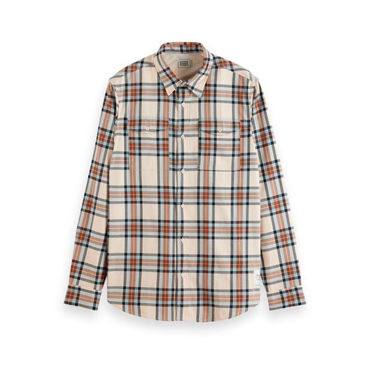 Снимка на SCOTCH&SODA MEN'S YARN DYE FLANNEL CHECK SHIRT