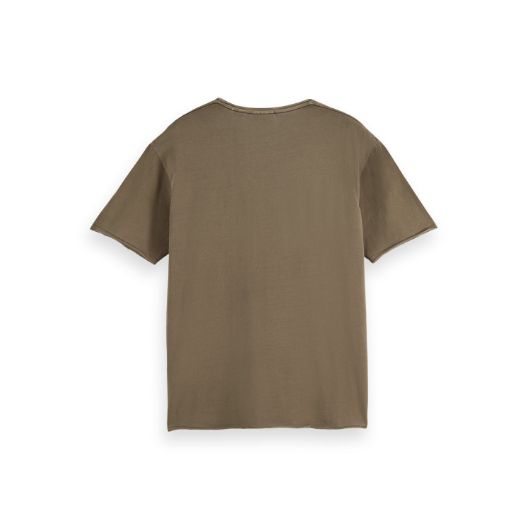 Снимка на SCOTCH&SODA MEN'S RELAXED FIT RAW EDGE T-SHIRT