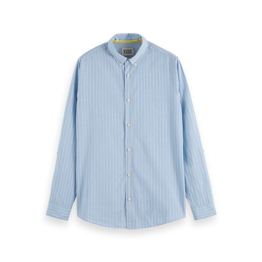 Снимка на SCOTCH&SODA MEN'S YARN DYE DOBBY STRIPE SHIRT