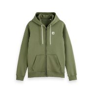 Снимка на SCOTCH&SODA MEN'S ESSENTIAL LOGO BADGE ZIP-THROUGH HOODIE