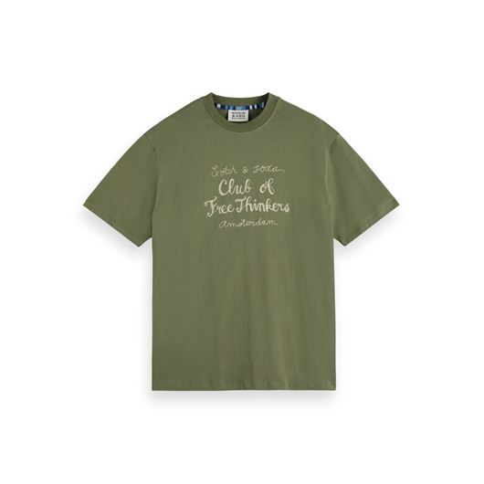 Снимка на SCOTCH&SODA MEN'S RELAXED FIT ARTWORK T-SHIRT