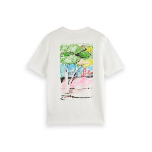 Снимка на SCOTCH&SODA MEN'S SAN FRANCISCO LANDSCAPE T-SHIRT