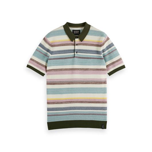 Снимка на SCOTCH&SODA MEN'S STRUCTURE KNITTED POLO