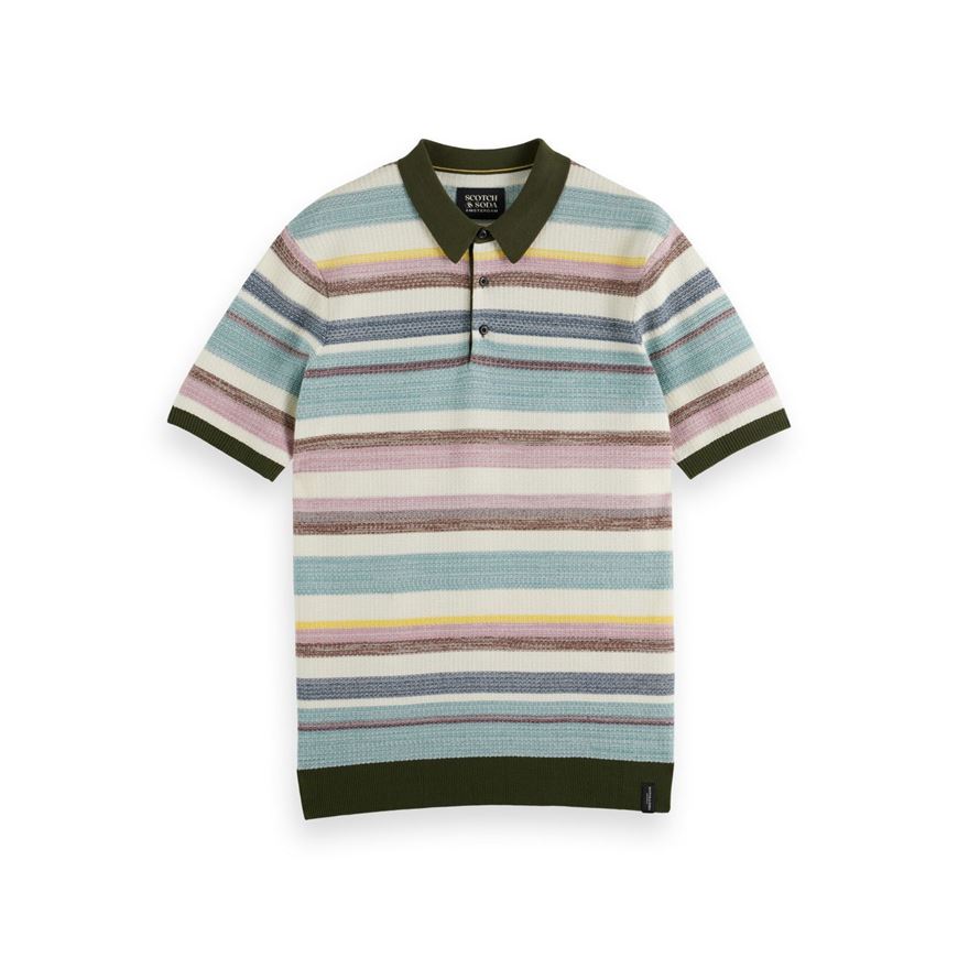 Снимка на SCOTCH&SODA MEN'S STRUCTURE KNITTED POLO