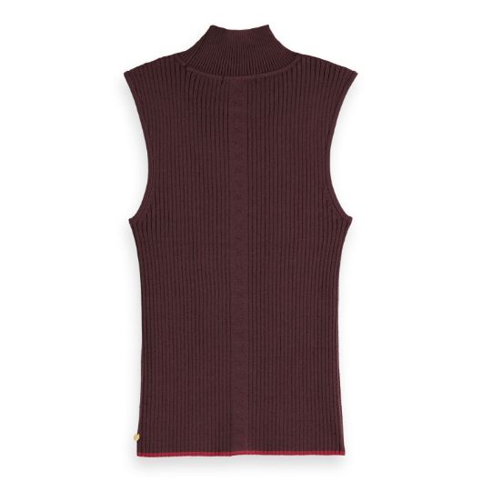 Снимка на SCOTCH&SODA WOMEN'S RIBBED KNITTED TANK