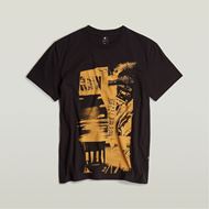 Снимка на G-STAR RAW MEN'S MAGAZINE PRINT T-SHIRT