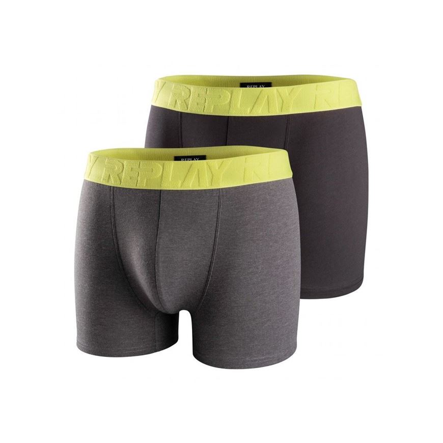 Picture of REPLAY MEN'S SET OF TWO BASIC BOXER BRIEFS