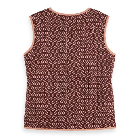 Снимка на SCOTCH&SODA WOMEN'S BLOCK PRINT GILET