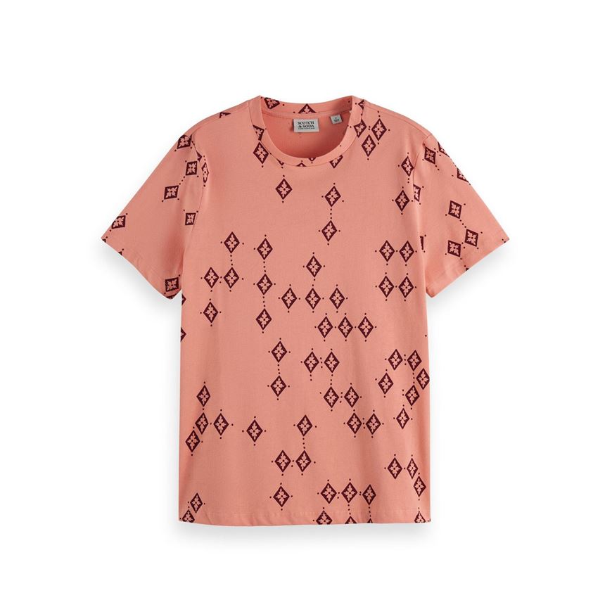 Снимка на SCOTCH&SODA WOMEN'S PRINTED REGULAR FIT T-SHIRT