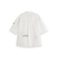 Снимка на SCOTCH&SODA WOMEN'S SS SHIRT WITH EMBROIDERY