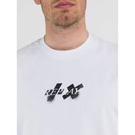 Снимка на REPLAY MEN'S "HARMONIZE" CREW-NECK T-SHIRT WITH REPLAY X MARTIN GARRIX LOGOS FRONT AND BACK