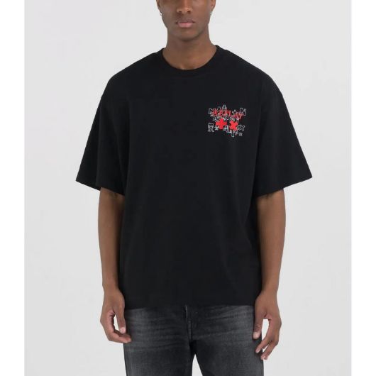 Снимка на REPLAY MEN'S "REDFIRE" CREW-NECK T-SHIRT WITH REPLAY X MARTIN GARRIX LOGO AND LETTERING