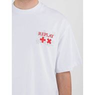 Снимка на REPLAY MEN'S "REDFIRE" CREW-NECK T-SHIRT WITH REPLAY X MARTIN GARRIX LOGO AND LETTERING