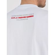 Снимка на REPLAY MEN'S "REDFIRE" CREW-NECK T-SHIRT WITH REPLAY X MARTIN GARRIX LOGO AND LETTERING