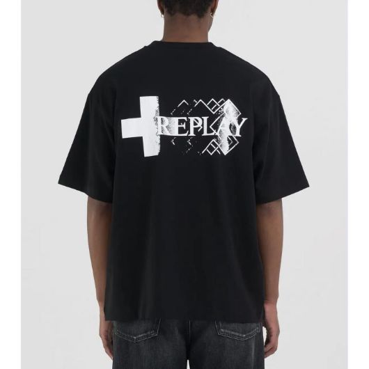 Снимка на REPLAY MEN'S "DISAPPEAR" CREW-NECK T-SHIRT WITH REPLAY X MARTIN GARRIX GRAPHICS