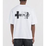 Снимка на REPLAY MEN'S "DISAPPEAR" CREW-NECK T-SHIRT WITH REPLAY X MARTIN GARRIX GRAPHICS