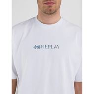 Снимка на REPLAY MEN'S "STONOLOGY" CREW-NECK T-SHIRT WITH REPLAY X MARTIN GARRIX LOGO AND LETTERING