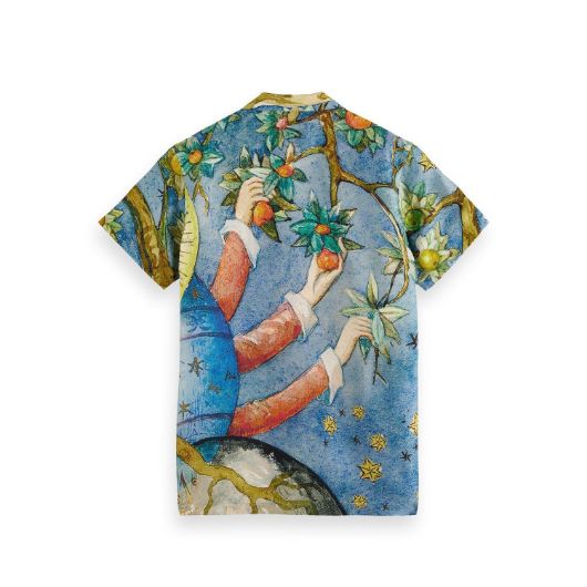 Снимка на SCOTCH&SODA MEN'S EMBASSY OF THE FREE MIND PRINTED SHIRT