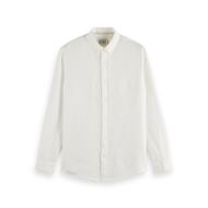 Снимка на SCOTCH&SODA MEN'S CORE - LINEN BUTTON-DOWN SHIRT