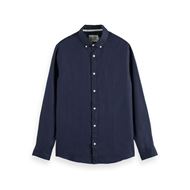 Снимка на SCOTCH&SODA MEN'S CORE - LINEN BUTTON-DOWN SHIRT