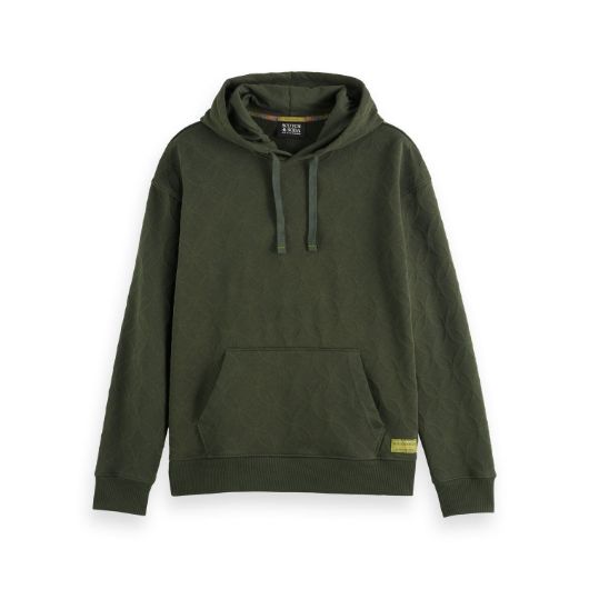 Снимка на SCOTCH&SODA MEN'S JACQUARD TERRY HOODIE