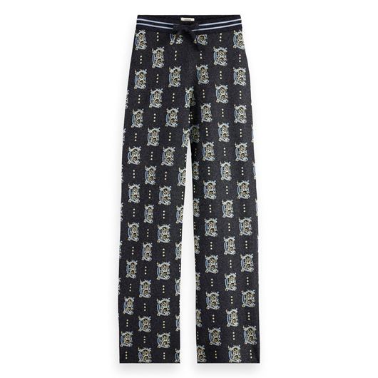 Снимка на SCOTCH&SODA WOMEN'S JACQUARD KNITTED TROUSERS