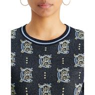 Снимка на SCOTCH&SODA WOMEN'S JACQUARD CROPPED PULLOVER