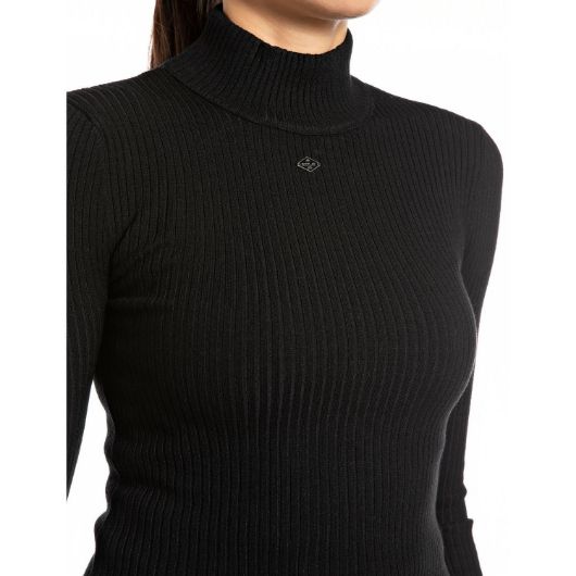 Снимка на REPLAY WOMEN'S SLIM FIT RIBBED PULLOVER WITH MOCK NECK