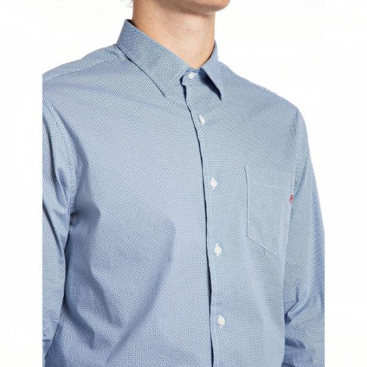 Снимка на REPLAY MEN'S POPLIN SHIRT WITH ALL OVER PRINT