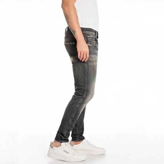 Снимка на REPLAY MEN'S SLIM FIT BRONNY AGED ECO DENIM JEANS