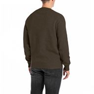 Снимка на REPLAY MEN'S CREWNECK PULLOVER IN RECYCLED POLYESTER BLEND