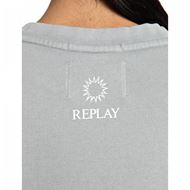 Снимка на REPLAY WOMEN'S ORGANIC COTTON CROPPED SWEATSHIRT WITH PRINT