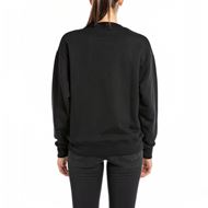 Снимка на REPLAY WOMEN'S CREW NECK SWEATSHIRT IN COTTON POLY BLEND