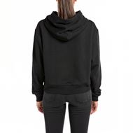 Снимка на REPLAY WOMEN'S OVERSIZED COTTON FLEECE HOODIE