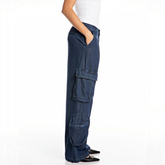 Снимка на REPLAY WOMEN'S CARGO DENIM TROUSERS