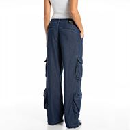 Снимка на REPLAY WOMEN'S CARGO DENIM TROUSERS