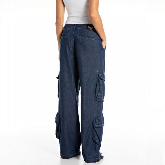 Снимка на REPLAY WOMEN'S CARGO DENIM TROUSERS