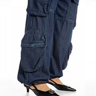 Снимка на REPLAY WOMEN'S CARGO DENIM TROUSERS