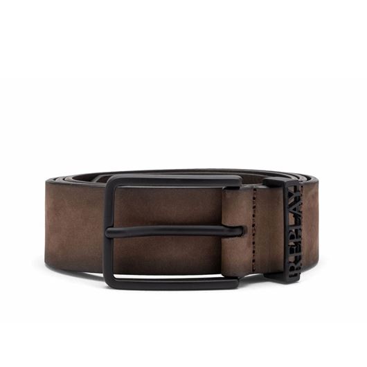 Снимка на REPLAY MEN'S LEATHER BELT WITH VELVET EFFECT