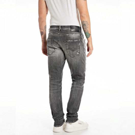 Снимка на REPLAY MEN'S SLIM FIT MICKYM AGED ECO JEANS